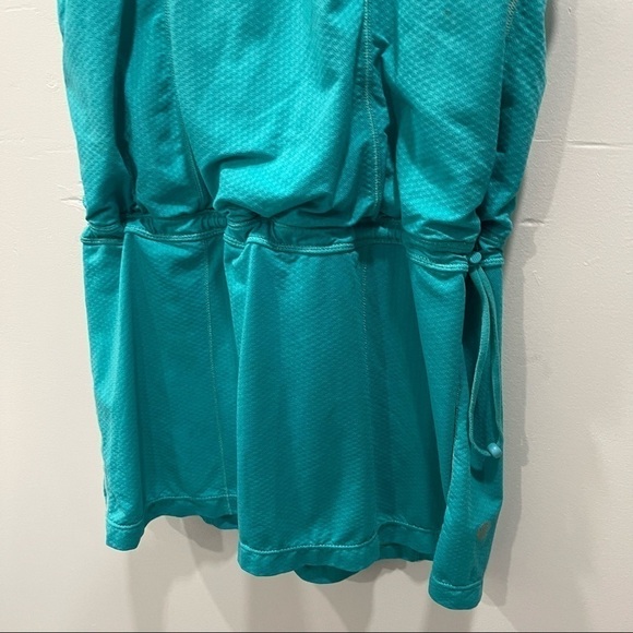 Lululemon Athletic Racerback Tunic Running Tennis Dress Sleeveless Tank Turquois - Picture 4 of 8